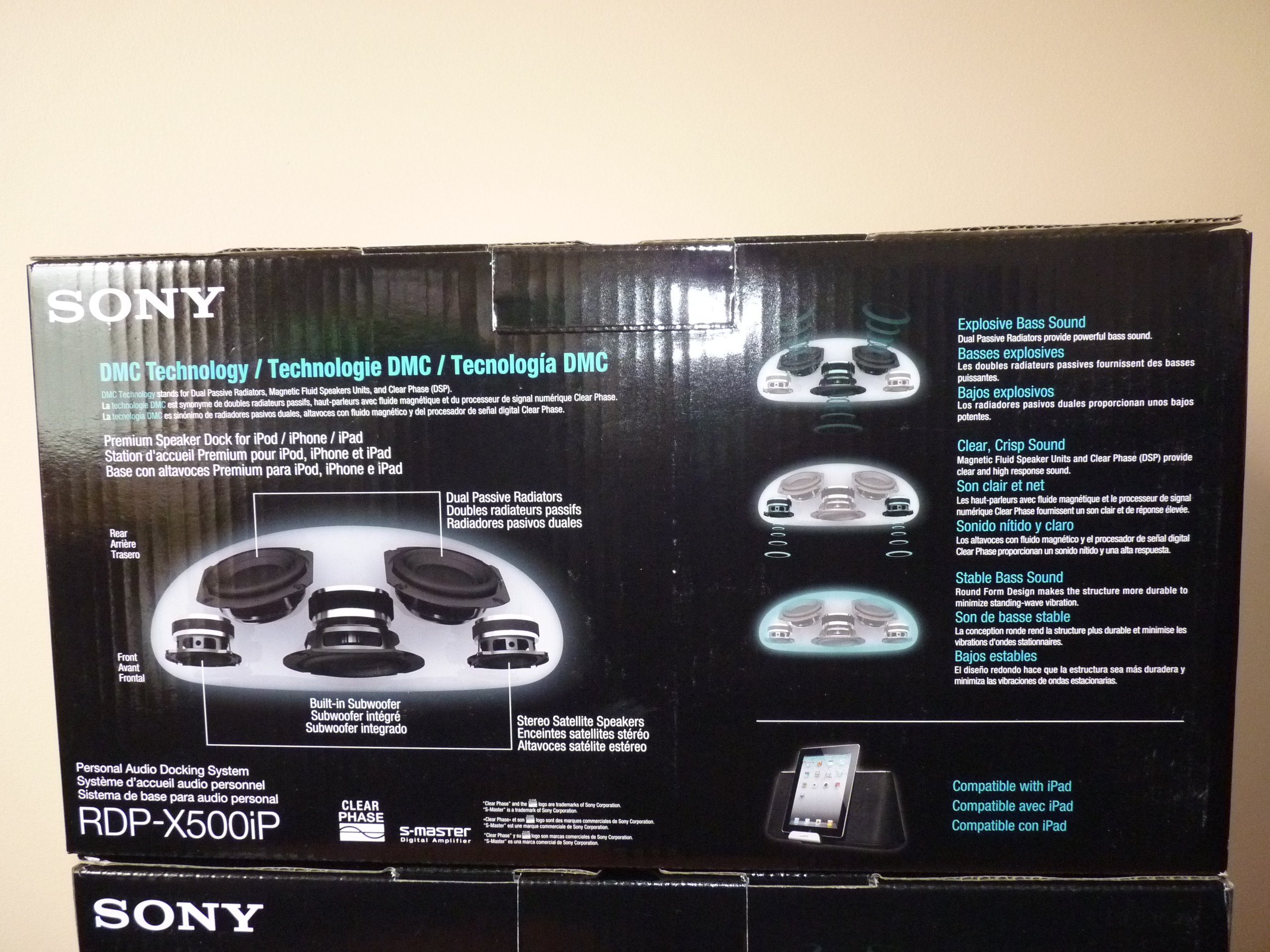 Amazon.com: Sony RDPX500iP Dock for iPod, iPhone and iPad
